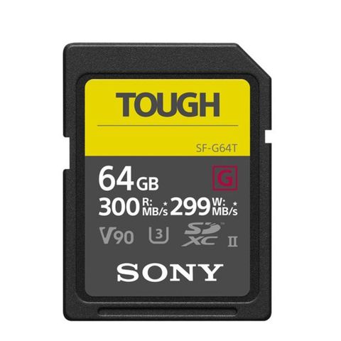 Thẻ nhớ Sony SDXC 64GB SF-G series TOUGH UHS-II V90 U3 300MB/s