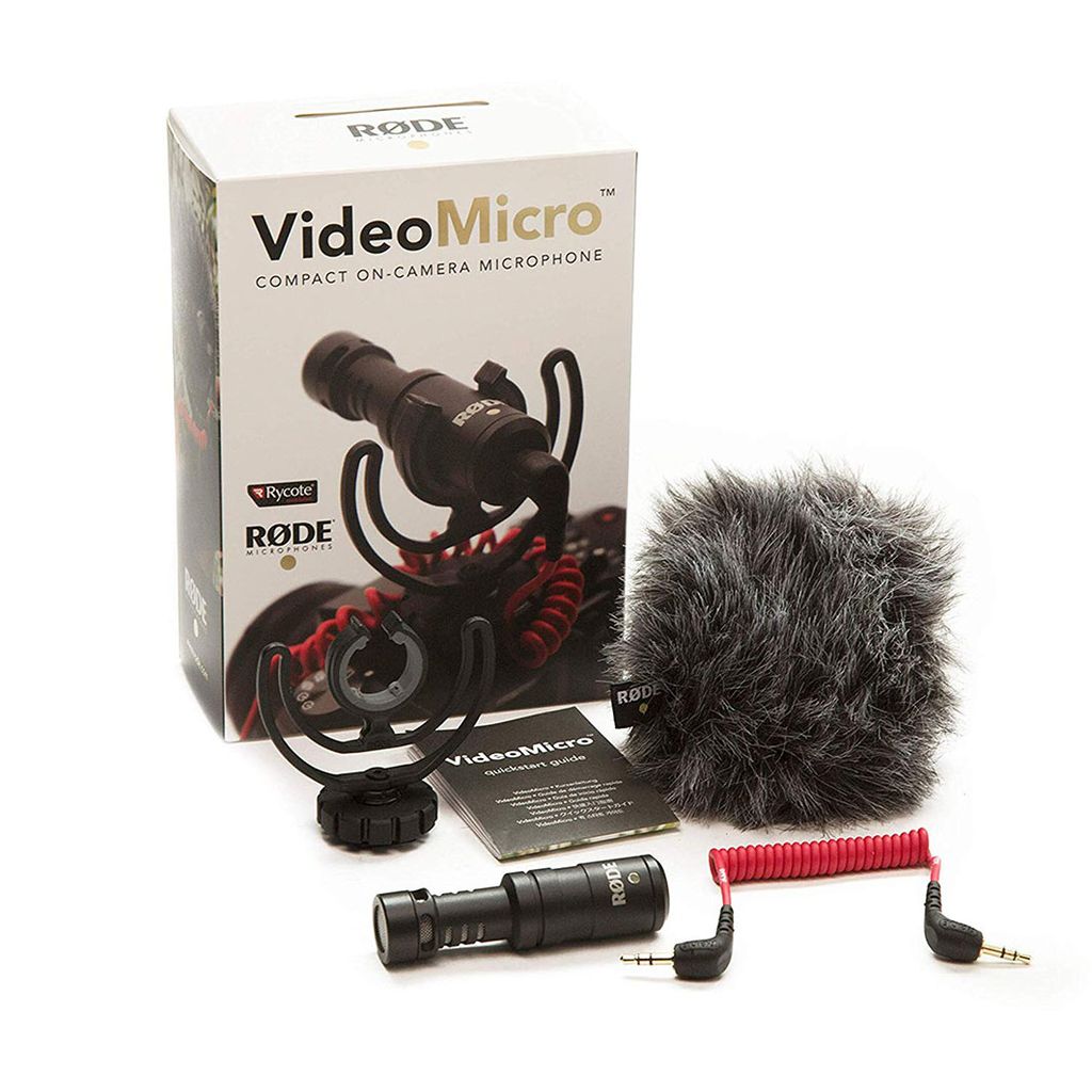 Micro Rode Videomicro cho máy ảnh và điện thoại