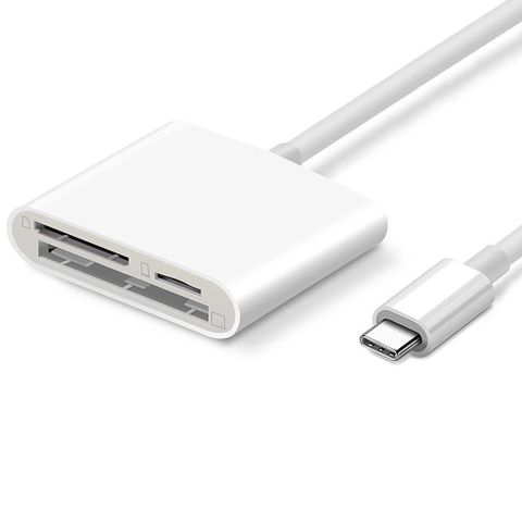 Đầu đọc thẻ USB- C cho thẻ nhớ CF/SD/TF/MS