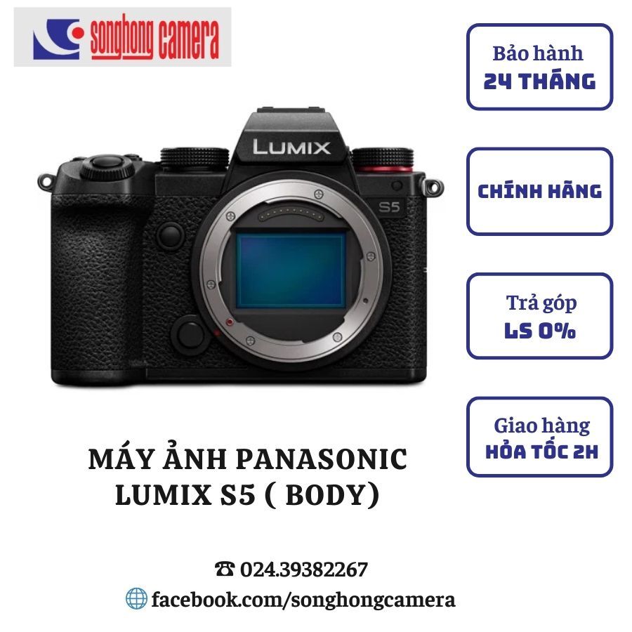 Máy Ảnh Panasonic Lumix S5 ( body, mới 100%)