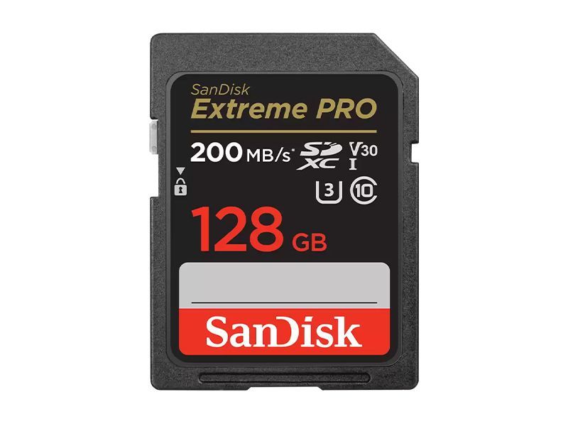 Thẻ nhớ SDXC - Sandisk EXTREME PRO 128GB - 200MB/s (Chính hãng)