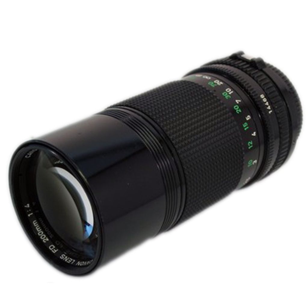 Lens Canon FD 200mm F4