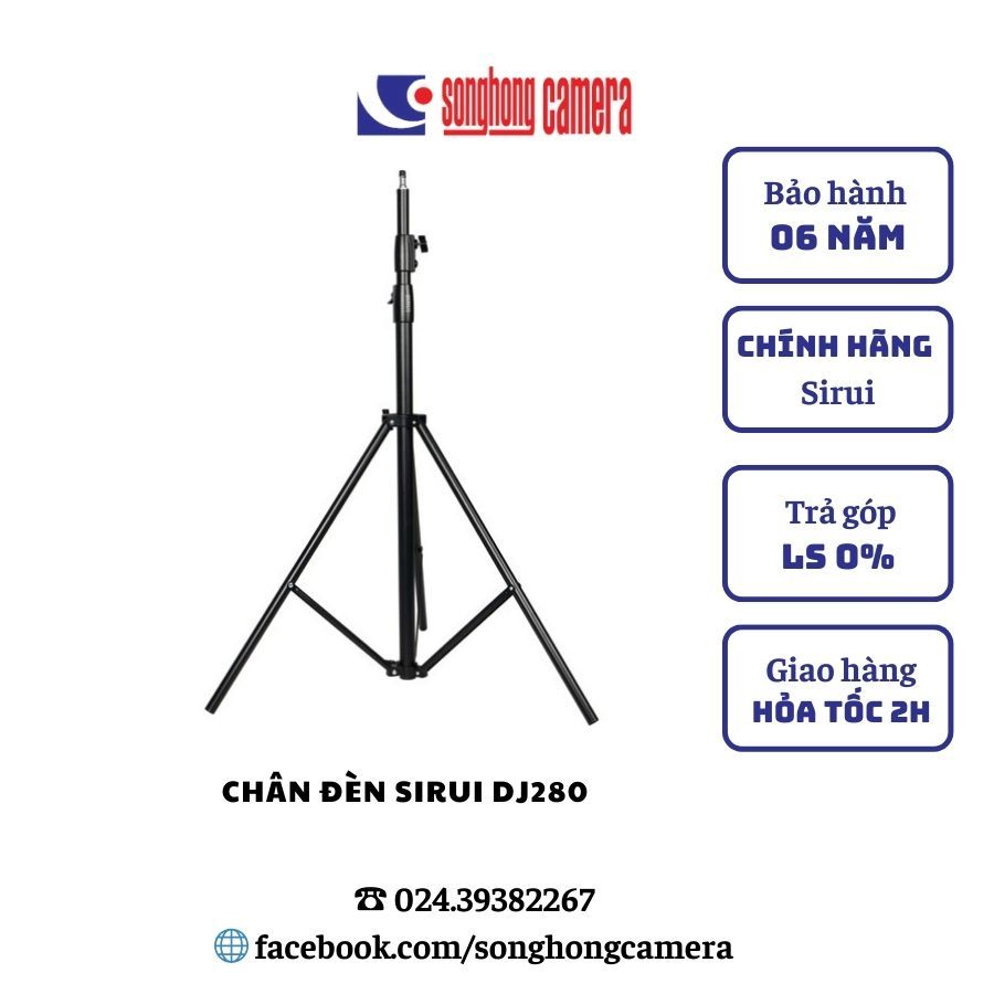 Chân đèn SIRUI DJ280 Chính Hãng