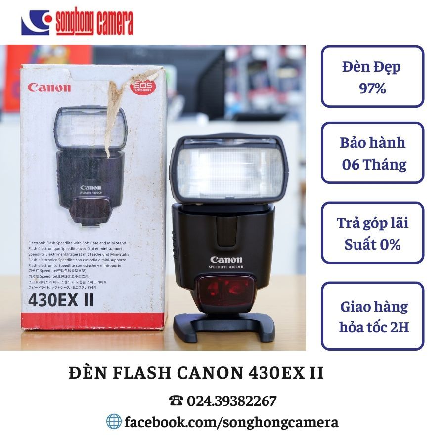 Đèn flash Canon 430EX II ( 97% )