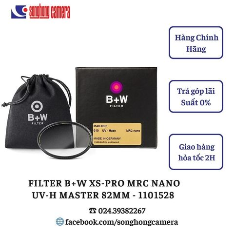 Filter UV B+W XS-Pro MRC Nano UV-H Master 82mm(Cao cấp) - 1101528