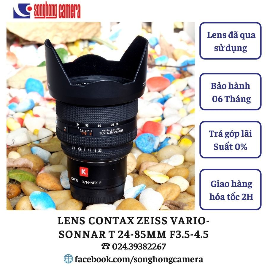 Lens Contax Zeiss Vario-Sonnar T 24-85mm F3.5-4.5