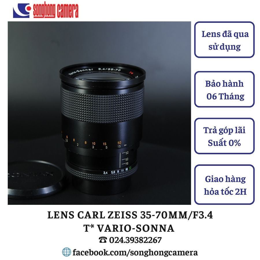 Lens Carl Zeiss 35-70mm/f3.4 T* Vario-Sonna CY