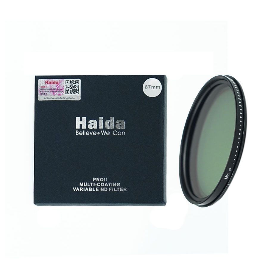 Filter Haida 62mm PRO II Variable ND2-ND400 ( 1-9 stops)