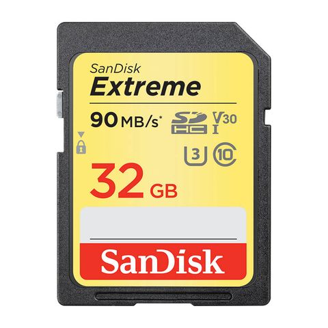 Thẻ nhớ SDHC - Sandisk EXTREME 32GB - 90MB/s (Chính hãng)