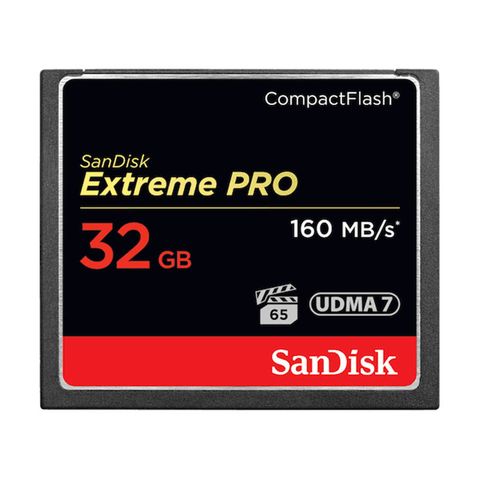 Thẻ nhớ CF - Sandisk EXTREME PRO 32GB - 160MB/s (Chính hãng)