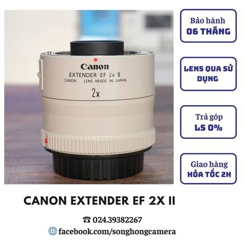 Khẩu nhân Canon Extender EF 2X ii ( 96% )
