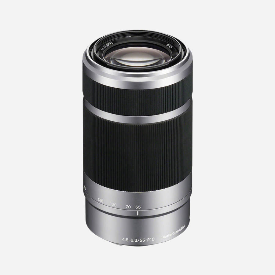 Sony E 55-210mm F4.5-6.3 OSS - Thiết kế của Sony E 55-210mm F4.5-6.3 OSS