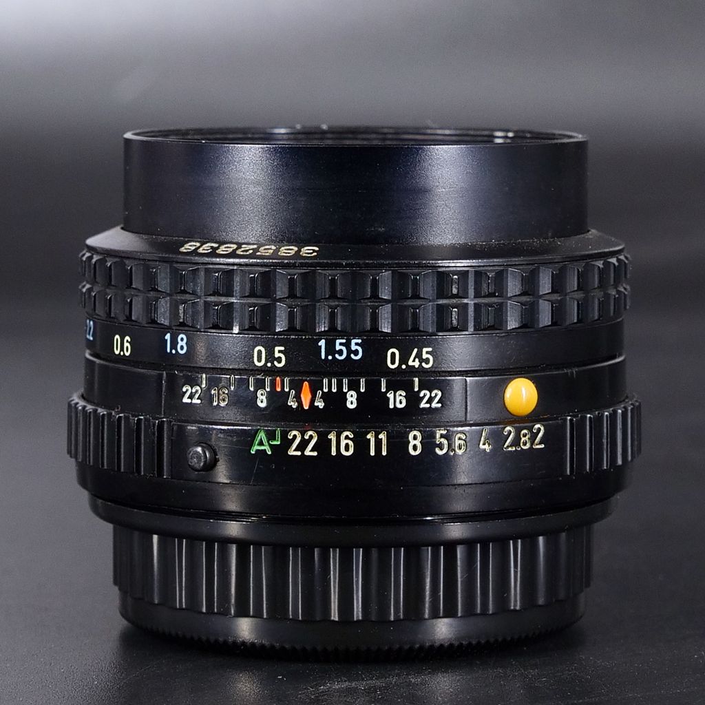 Lens Pentax MF-A 50mm F2 SMC