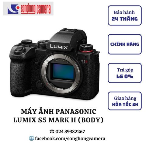 Máy ảnh Panasonic Lumix S5 Mark II (body)