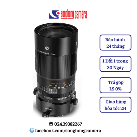 Lens TTartisan Tilt Shift T&S 100mm F2.8 Macro 2X for Canon RF ( Chính hãng )