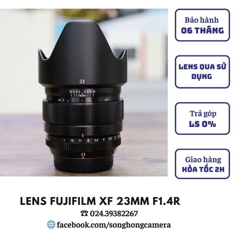 Lens Fujifilm XF 23mm F1.4R (99%)