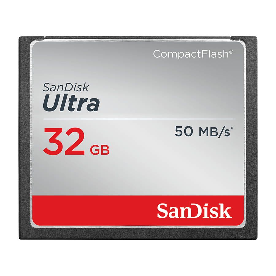 Thẻ nhớ CF - Sandisk ULTRA 32GB - 50MB/s (Chính hãng)