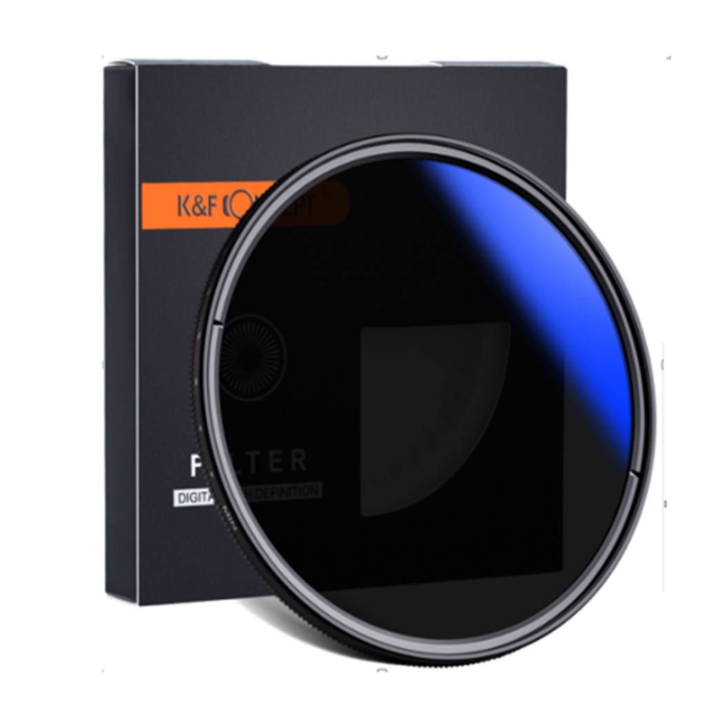 Filter K&F Concept Variable ND2-ND400 - 62mm Blue Muilt-Coated