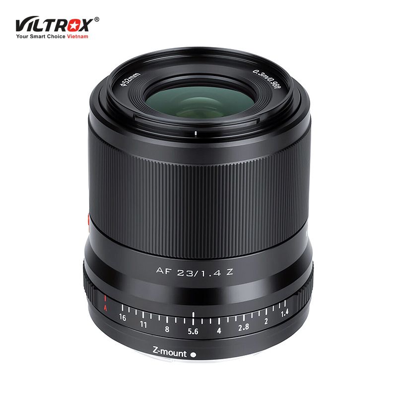 Lens Viltrox AF 23mm F1.4 for Nikon Z (Giảm giá 5% áp dụng đến hết 28.2.2024)