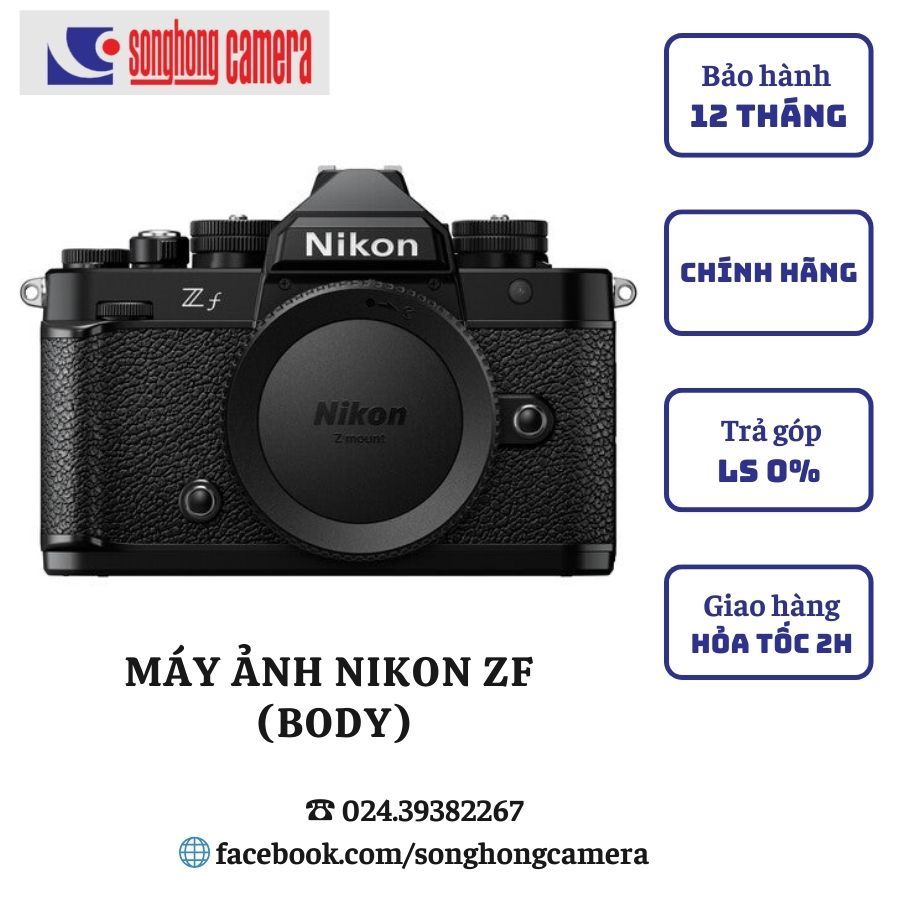 Máy ảnh Nikon ZF (Body) – Mới 100%