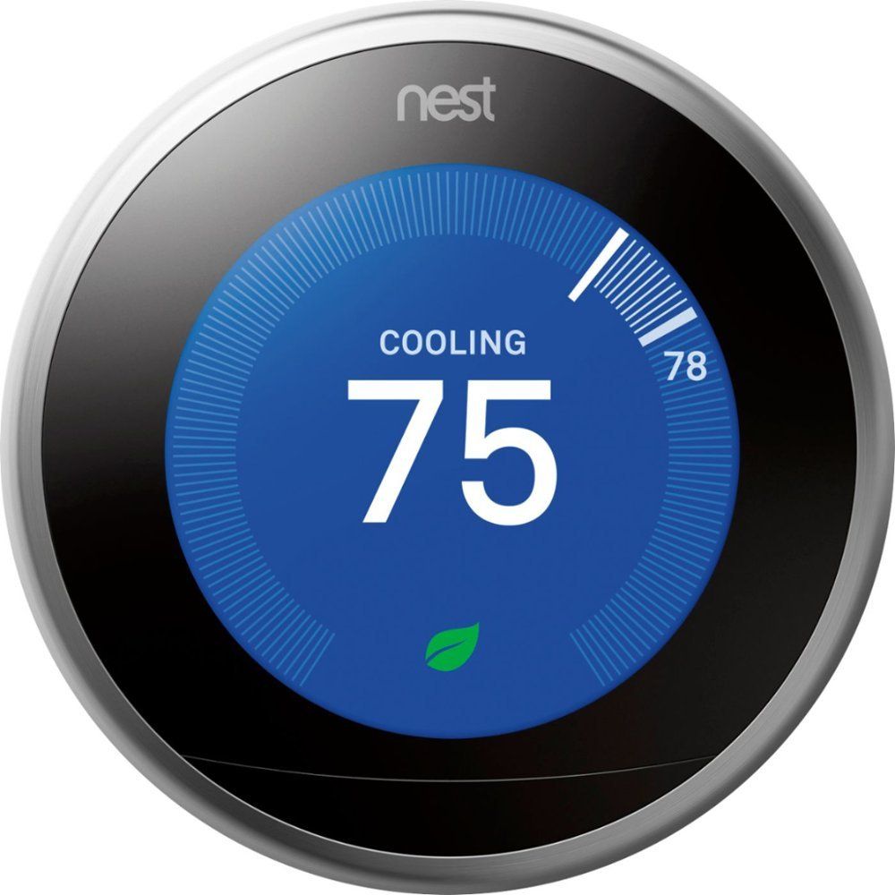  Google Nest Learning Thermostat, điều khiển điều hòa âm trần thông minh cao cấp 