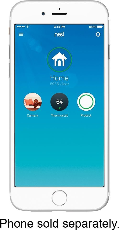  Google Nest Learning Thermostat, điều khiển điều hòa âm trần thông minh cao cấp 