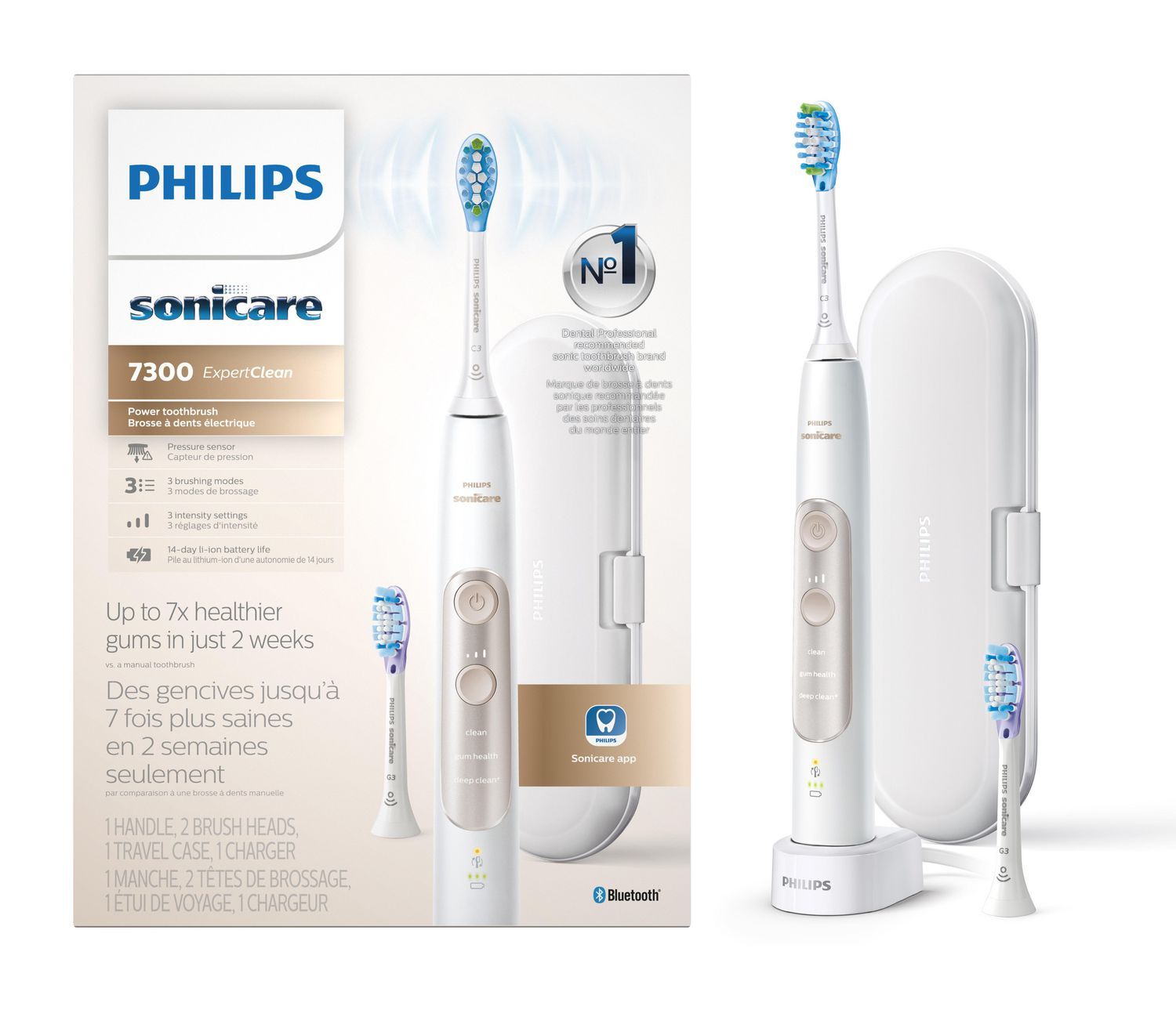  Bàn chải điện Philips Sonicare ExpertClean 7300 