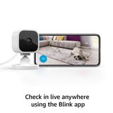  Camera Quan Sát Trong Nhà Blink MIni Full HD 1080p, Lưu Trữ Cloud, Đàm Thoại 2 Chiều 