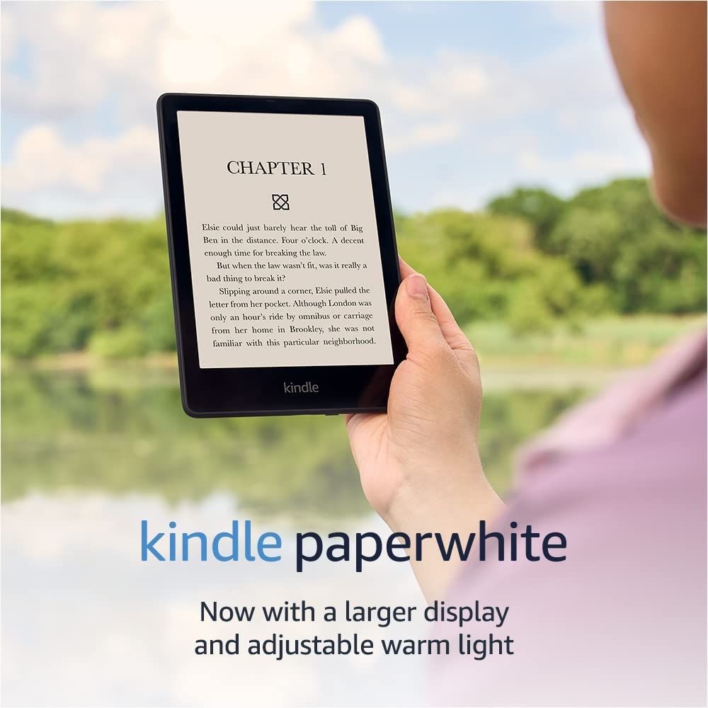  máy đọc sách KINDLE PAPERWHITE 5 11TH màn hình lớn 6.8 inch chống nước 