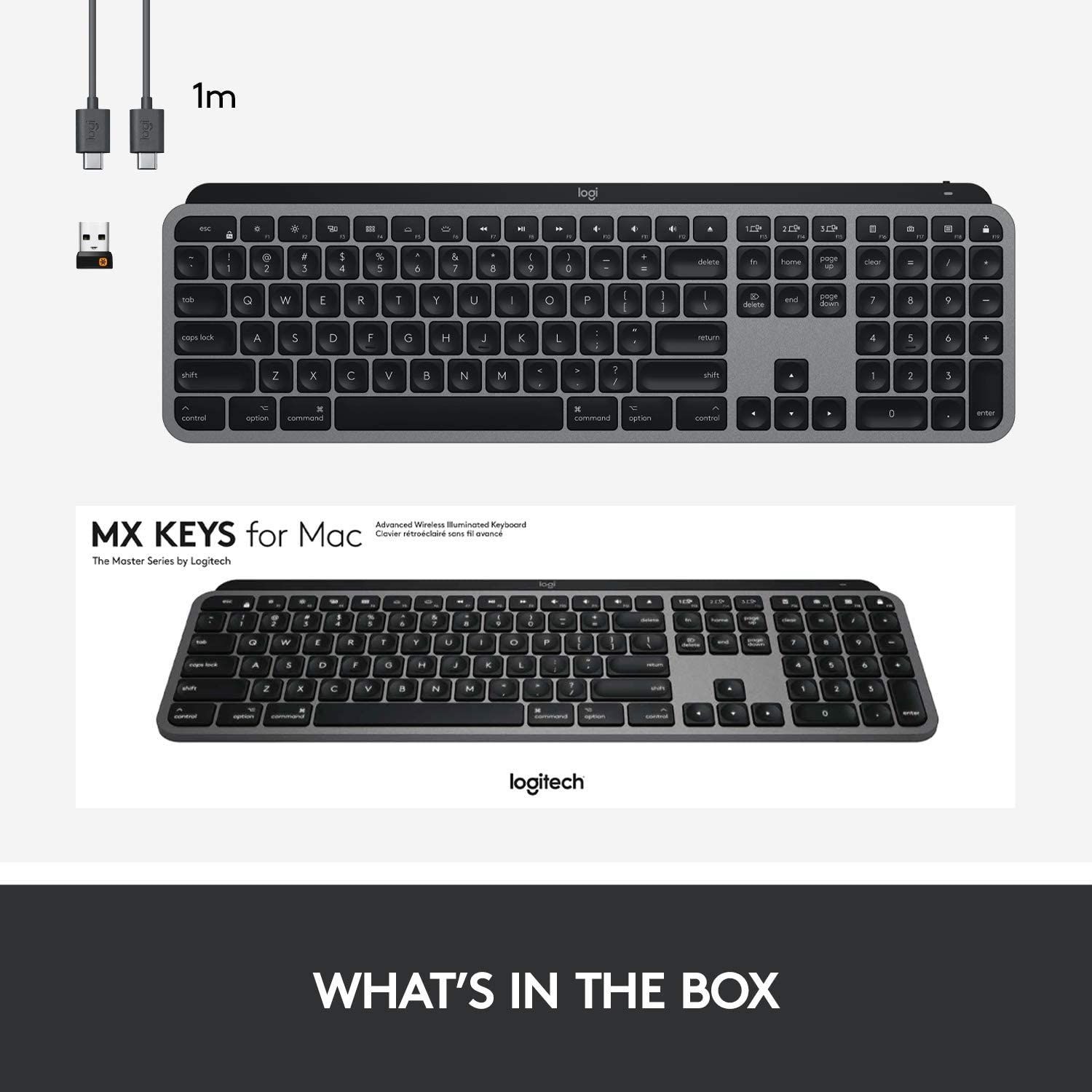  Bàn phím không dây Logitech MX Keys For Mac 