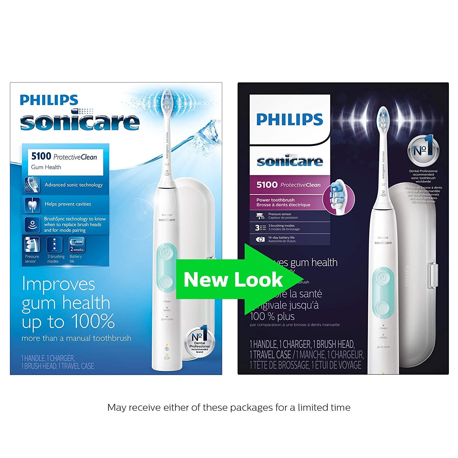  Bàn chải điện Philips sonicare 5100 