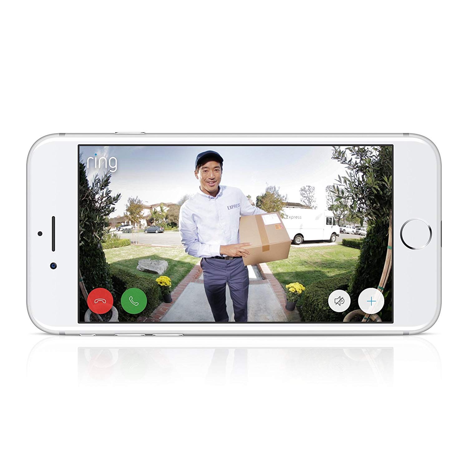  Chuông cửa thông minh ring video doorbell 2 - Chuông cửa thông minh dùng pin, Full HD 1080p, nói chuyện 2 chiều 