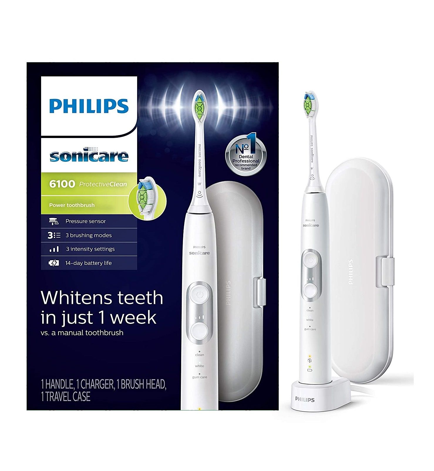  Bàn chải điện Philips Sonicare ProtectiveClean 6100 