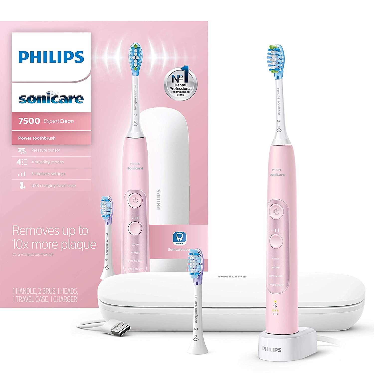  Bàn chải điện Philips Sonicare ExpertClean 7500 Bluetooth 