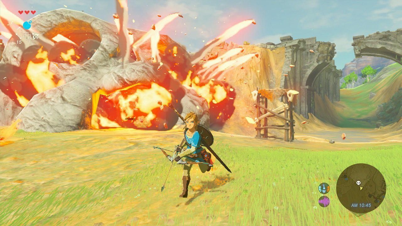  Game Nintendo Switch The Legend of Zelda : Breath of the Wild 