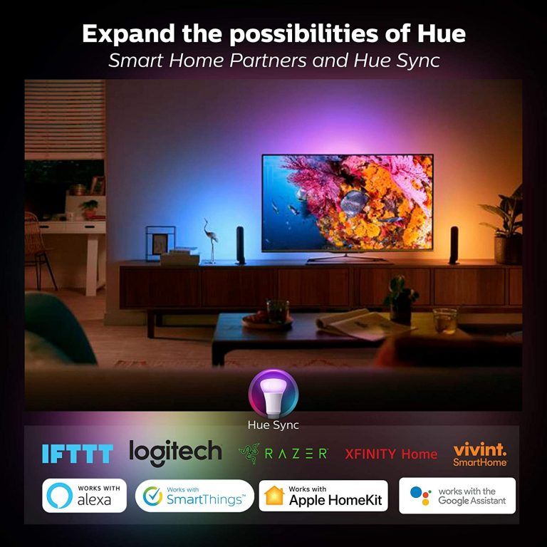  Đèn thông minh Philips Hue Play Bar - hỗ trợ Alexa & Google Assistant 