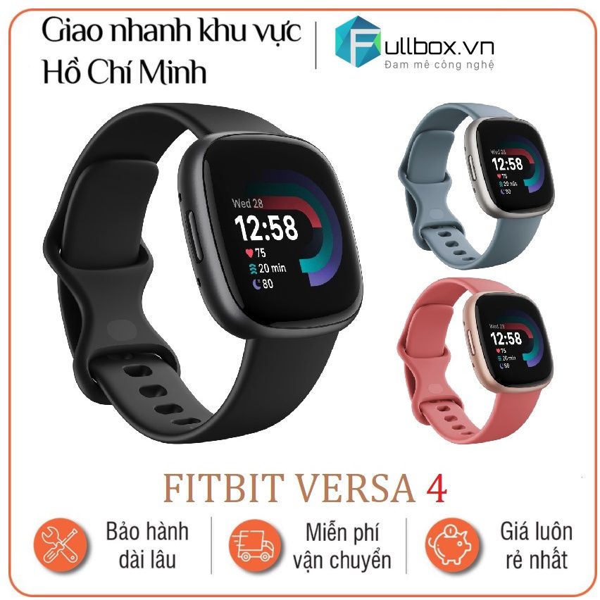  Đồng hồ thông minh FITBIT versa 4 