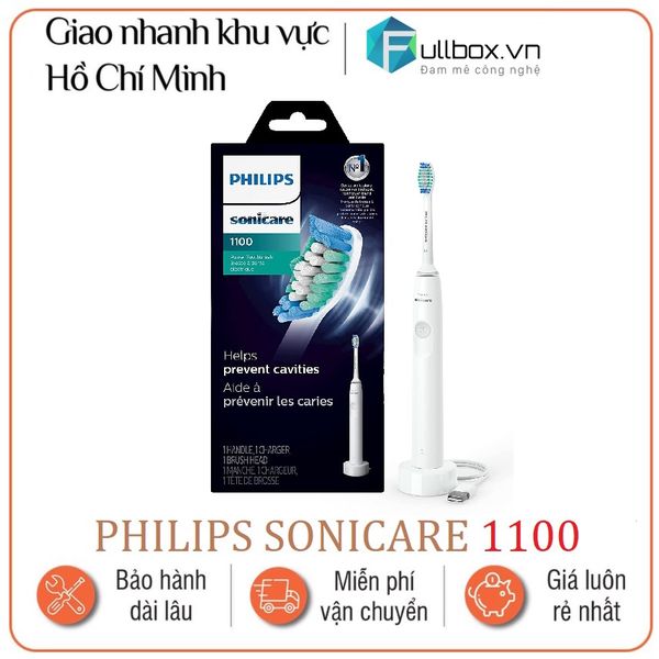  Bàn chải điện philips sonicare 1100 - tích hợp pin 