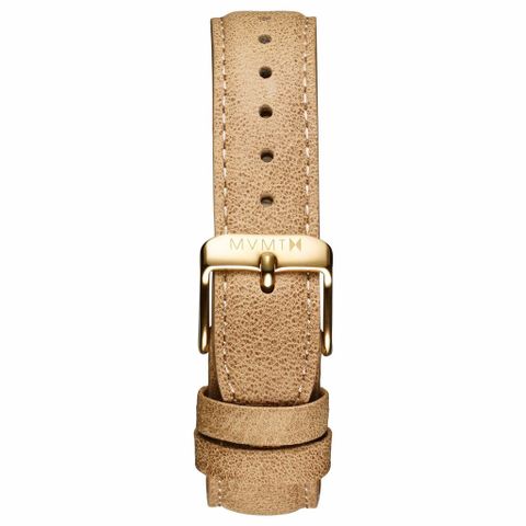 Dây Đeo Đồng Hồ MVMT 18mm Beige Leather - Signature Series 