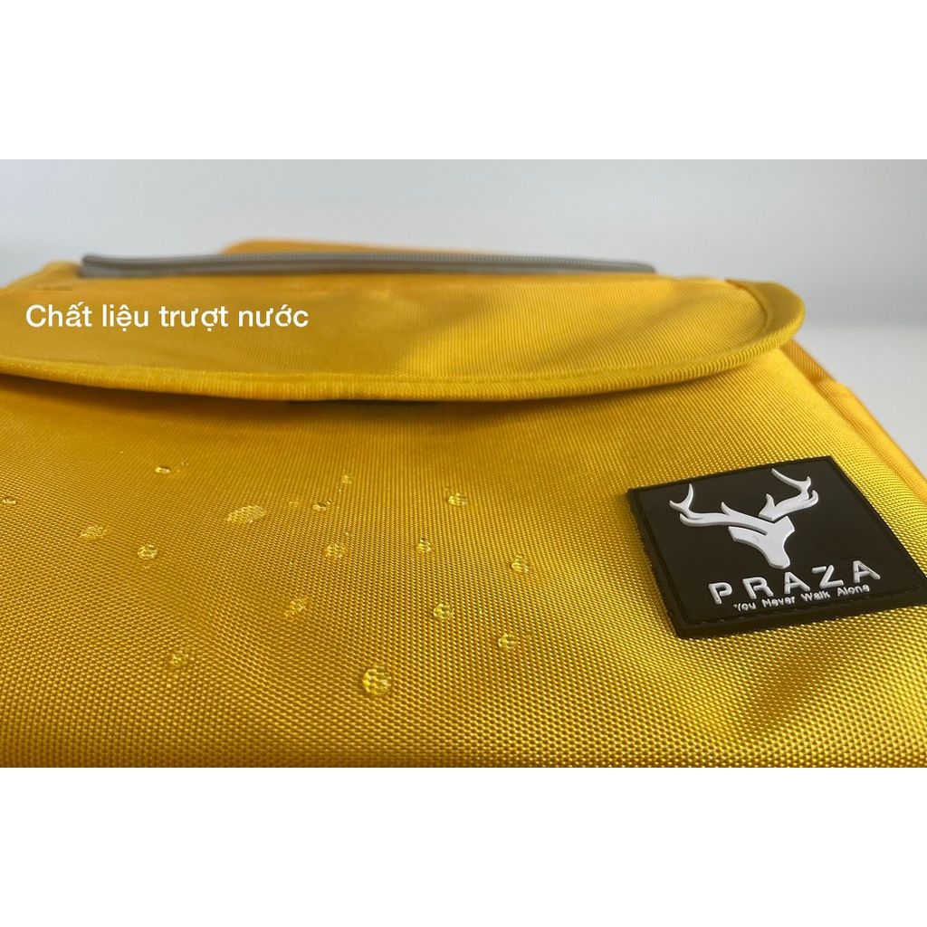 Balo Đi Học Flamingo Trượt Nước Cao Cấp Thời Trang Vải Poly Nam Nữ PRAZA - BL196