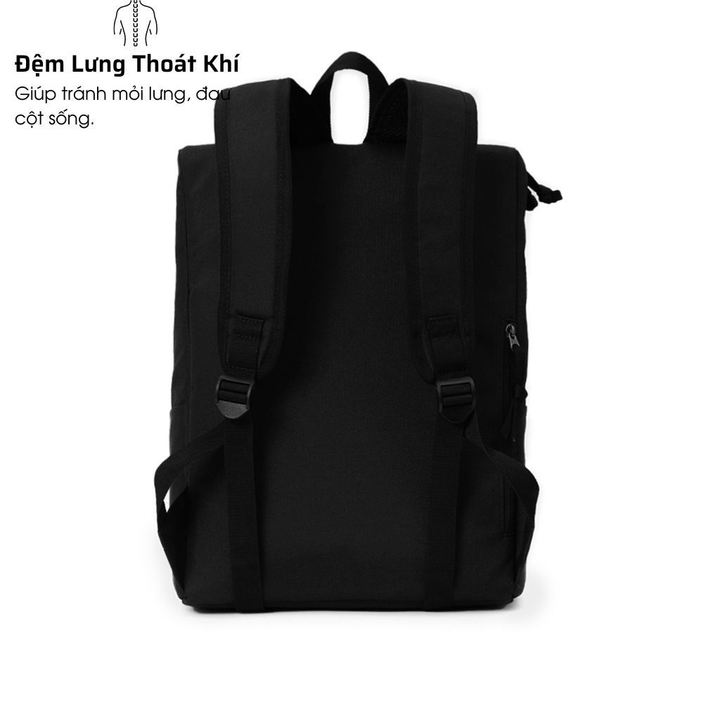 Balo Đi Học Flamingo Trượt Nước Cao Cấp Thời Trang Vải Poly Nam Nữ PRAZA - BL196