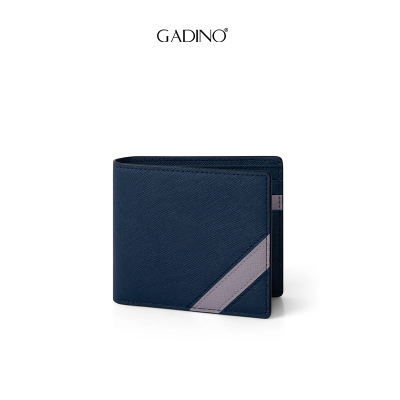 Ví Da Nam CATO Vân Saffiano Nhập Khẩu, Kiểu Dáng Ngang Và Đứng Trượt Nước Cao Cấp GADINO - G02