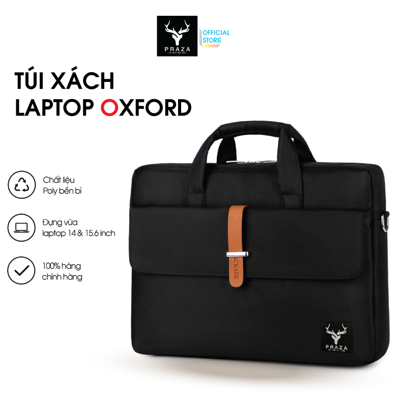 Túi Xách Unisex Công Sở, Cặp Đựng Được Laptop 15.6 Inch Praza - TX089 - 1