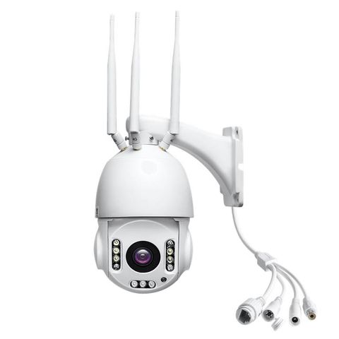  Camera IP ZOOM 5.0MP CAMHIPRO kết nối bằng wifi hoặc 4G -Zoom Quang 20X Ngoài Trời 