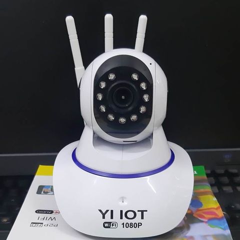  Camera ip YI IOT dùng app Yi iot chuyên wifi 3 râu trong nhà1080P không hỗ trợ cổng LAN 