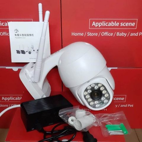  (bảo hành 12 tháng )Camera wifi app yoosee ngoài trời FULL HD1080P - 2.0MP quay đêm có màu hình ảnh sắc nét chống nước chống trộm 