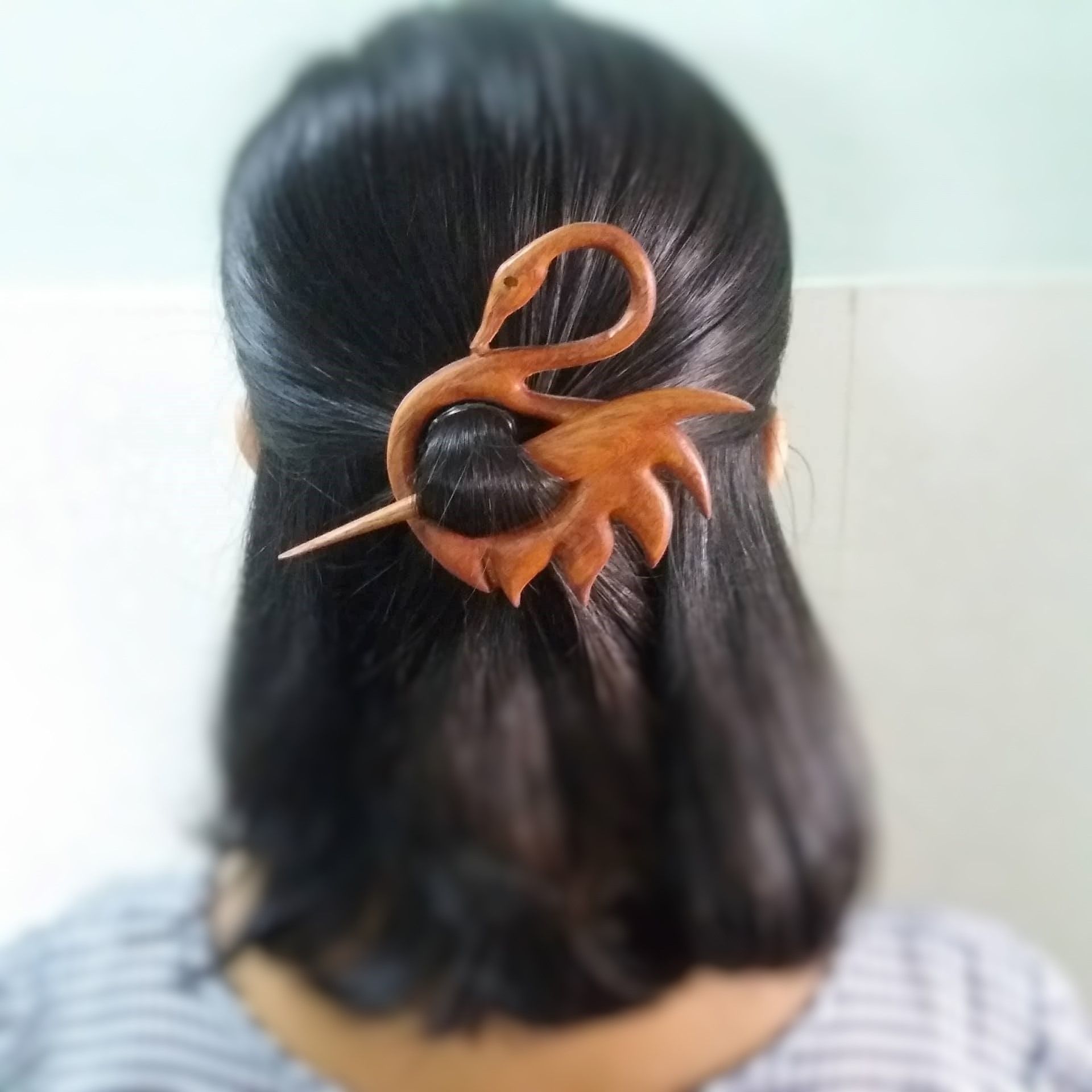 Trâm cài tóc gỗ Circle