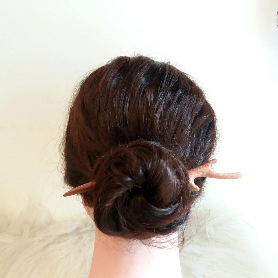 Trâm cài tóc gỗ Simple 2