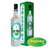 Chai thủy tinh tròn 750ml mờ