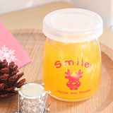 Hũ pudding lùn 100ml nắp nhựa